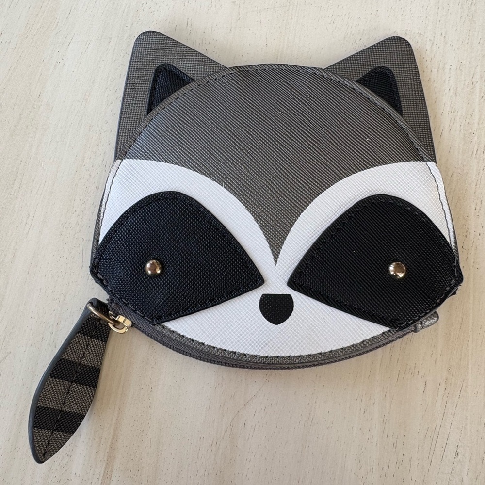Guess Raccoon Kids Bag - Black, Gray, and White